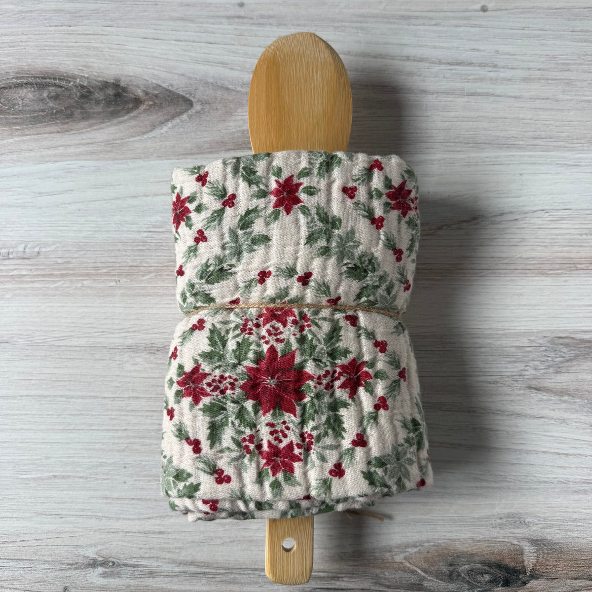 White Santa spoon rest bundle