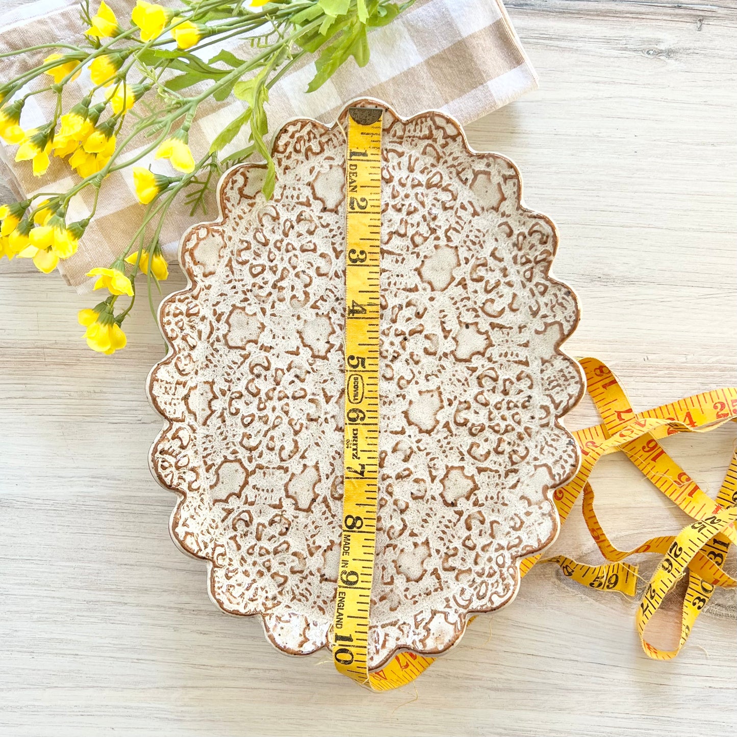 Scallop, Oval Platter