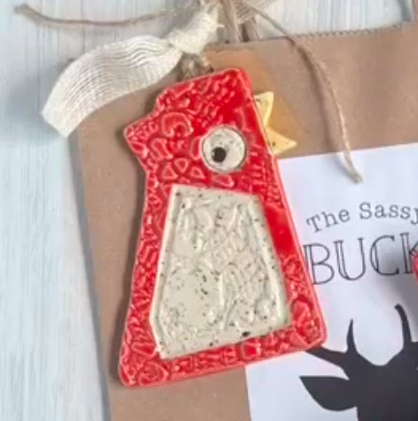 Big Chicken Ornament (single)