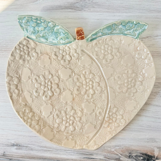 Peach platter