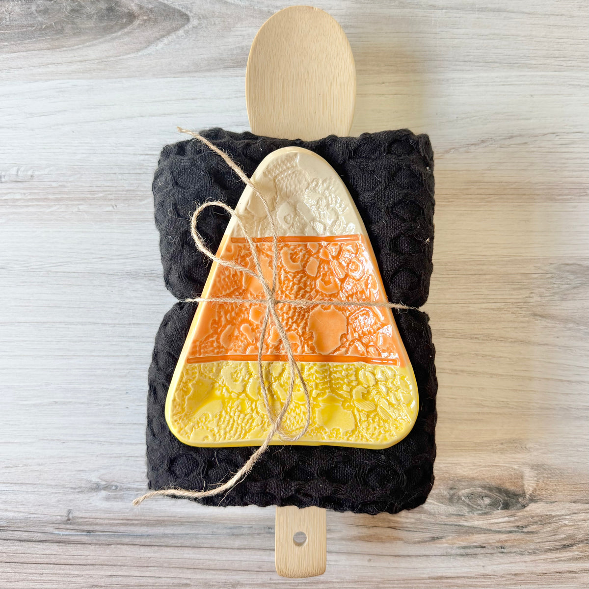 Candy corn spoon rest bundle