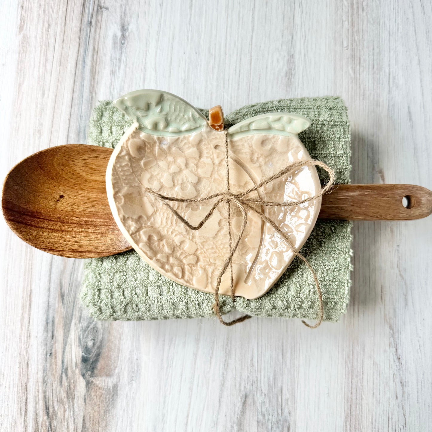 Peach spoon rest bundle
