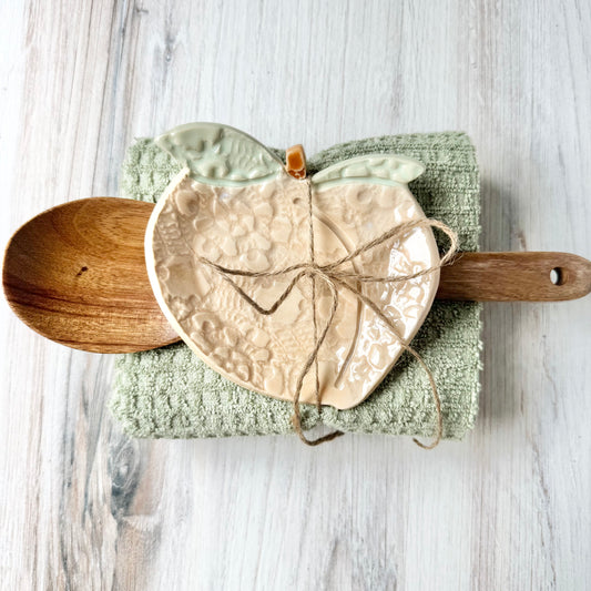 Peach spoon rest bundle