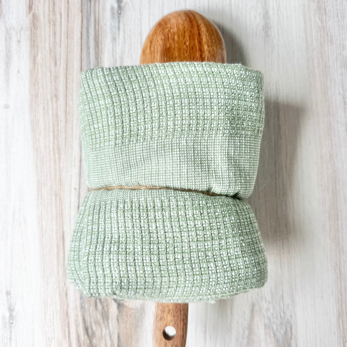 Georgia w/a heart spoon rest bundle, white on brown clay