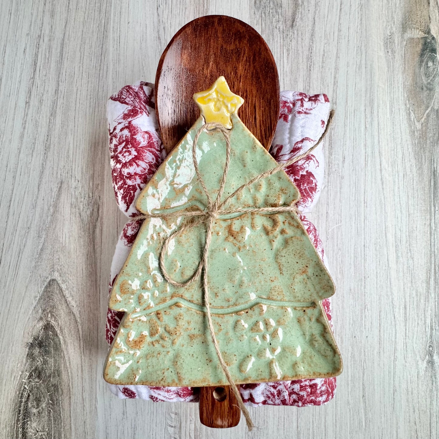 Christmas tree spoon rest bundle