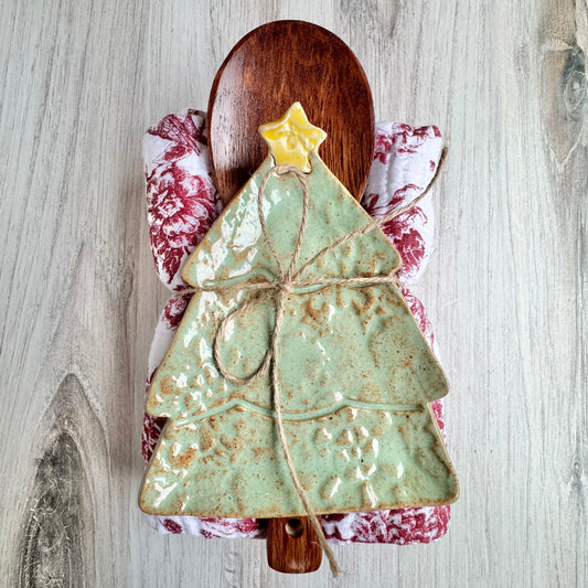 Christmas tree spoon rest bundle