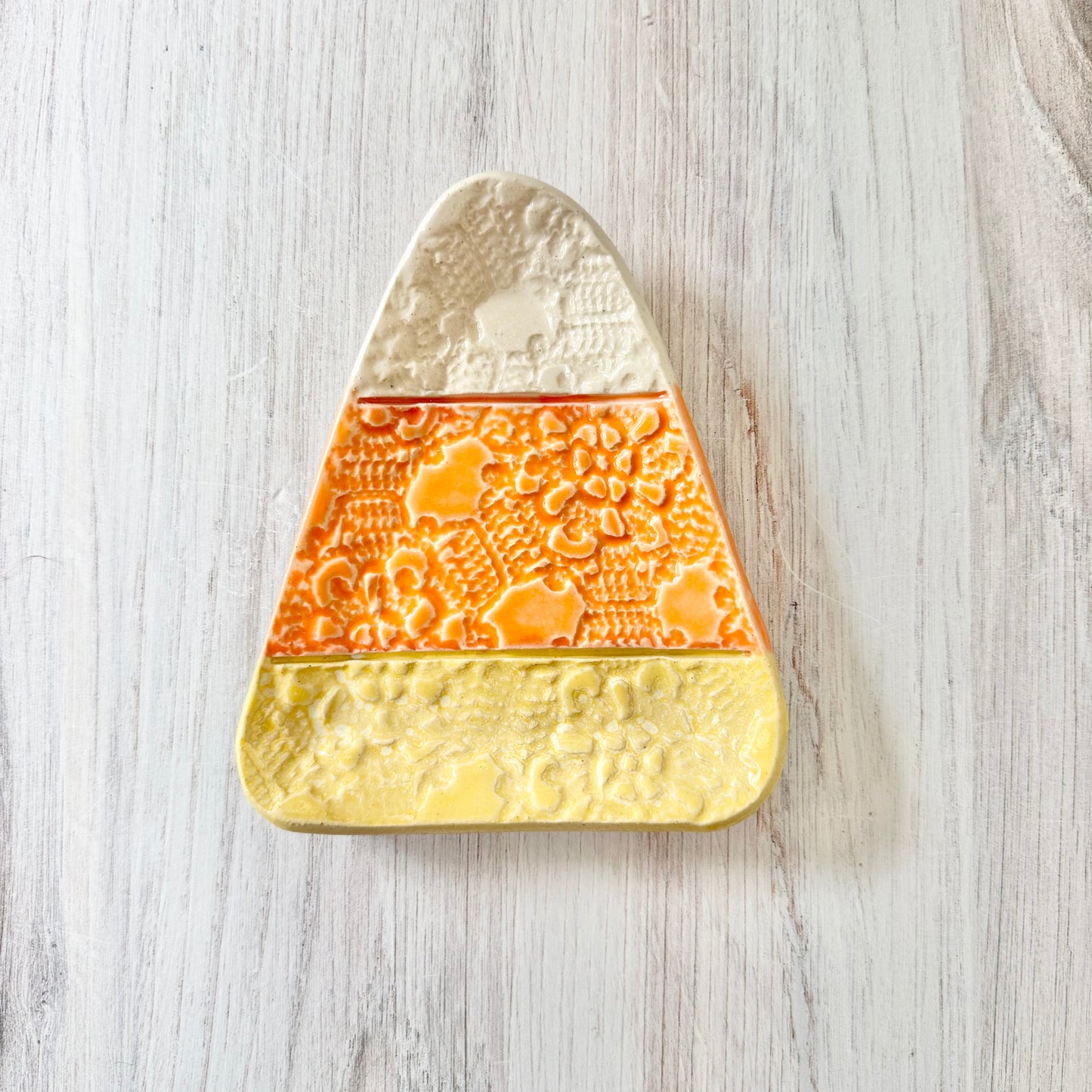 Candy Corn spoon rest