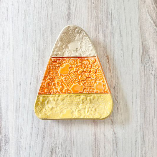 Candy Corn spoon rest