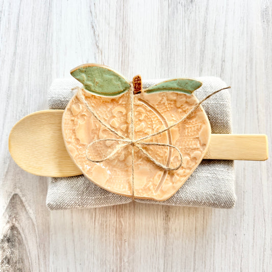 Peach spoon rest bundle