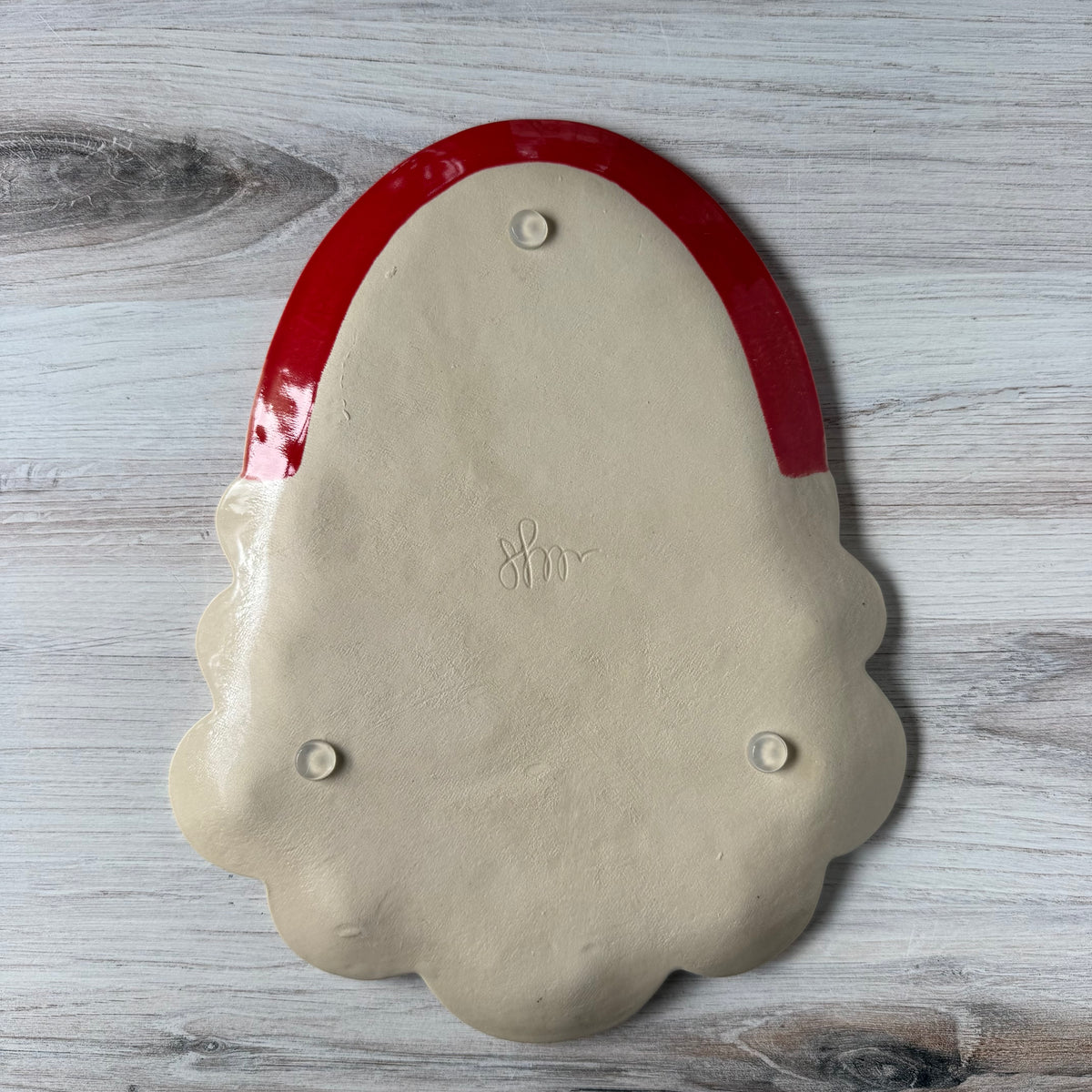 Black Santa platter