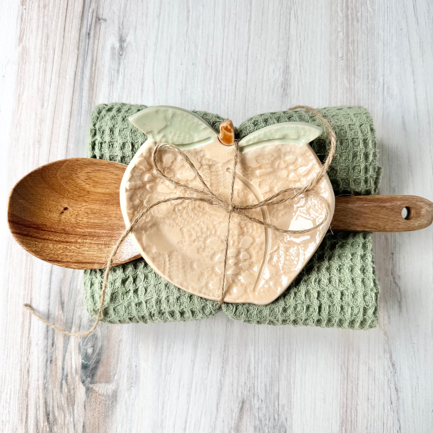 Peach spoon rest bundle