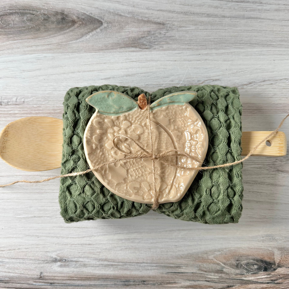 Peach spoon rest bundle