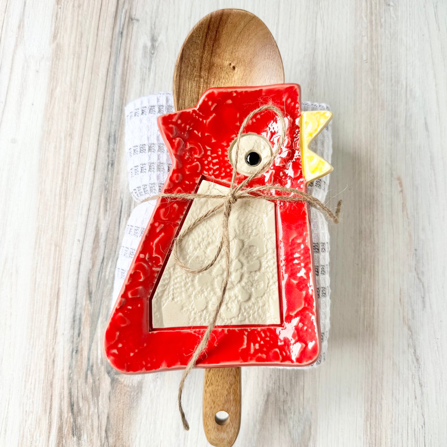 “Marietta Big Chicken” spoon rest bundle
