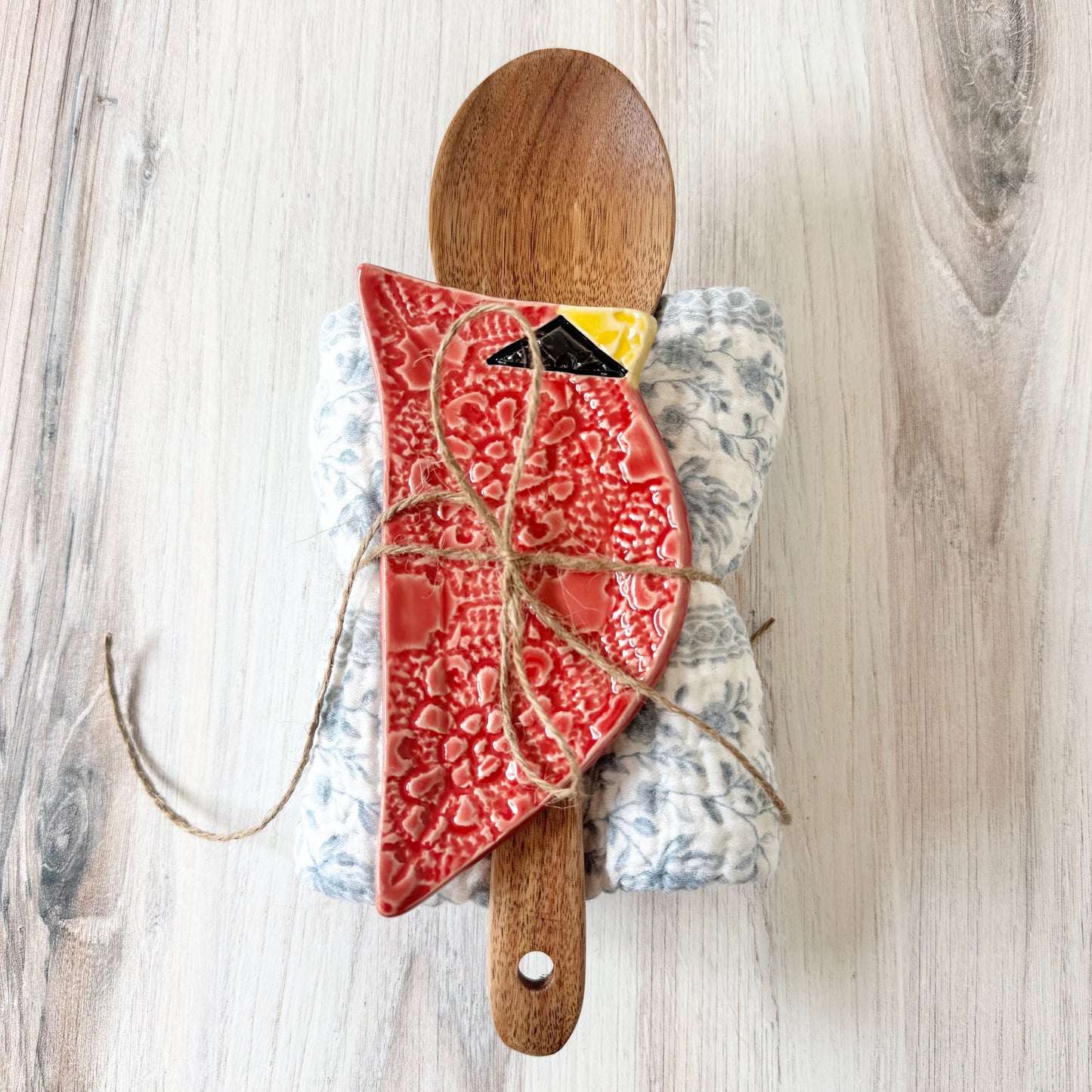 Cardinal spoon rest bundle