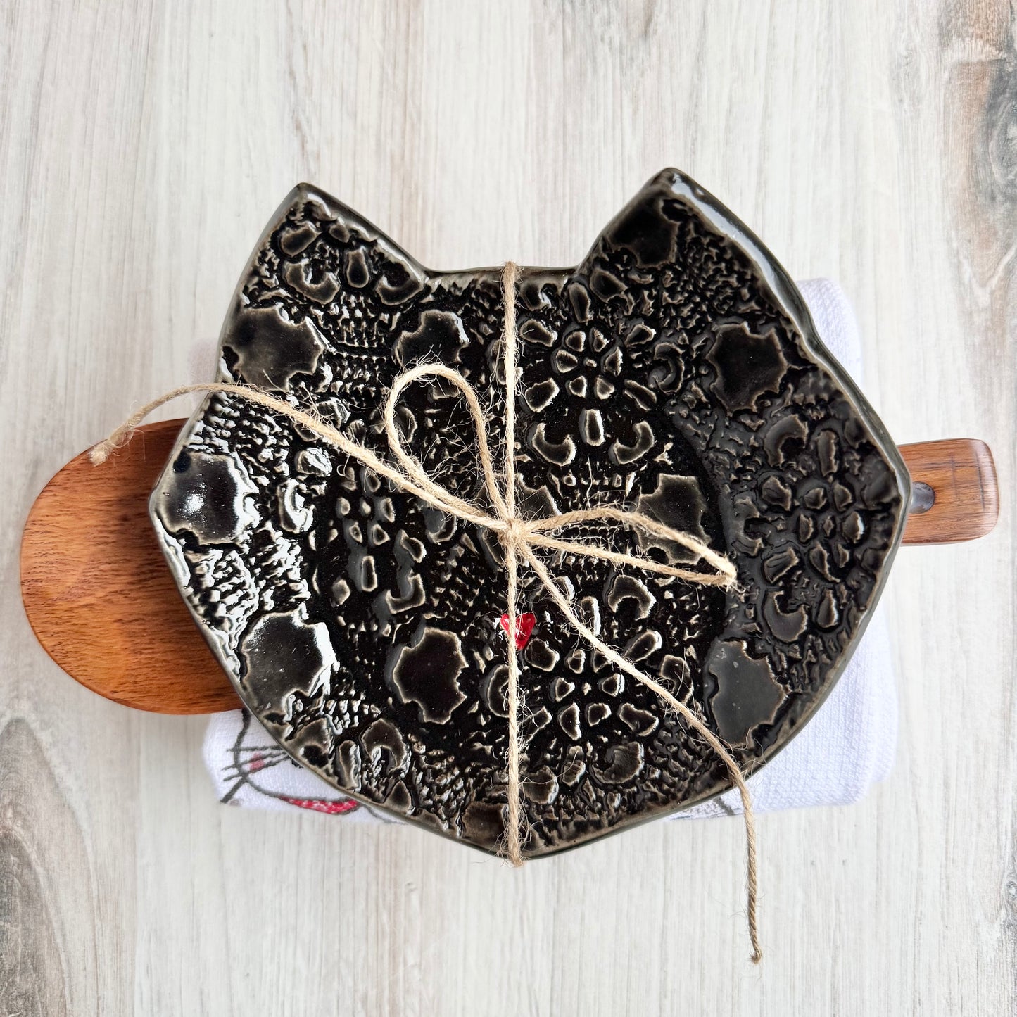 Cat spoon rest bundle