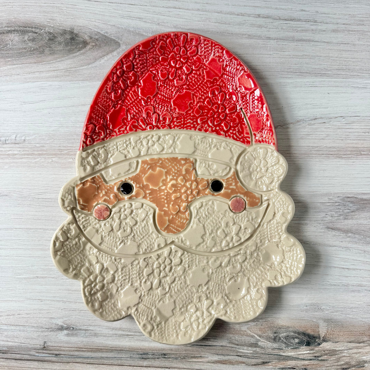 Black Santa platter