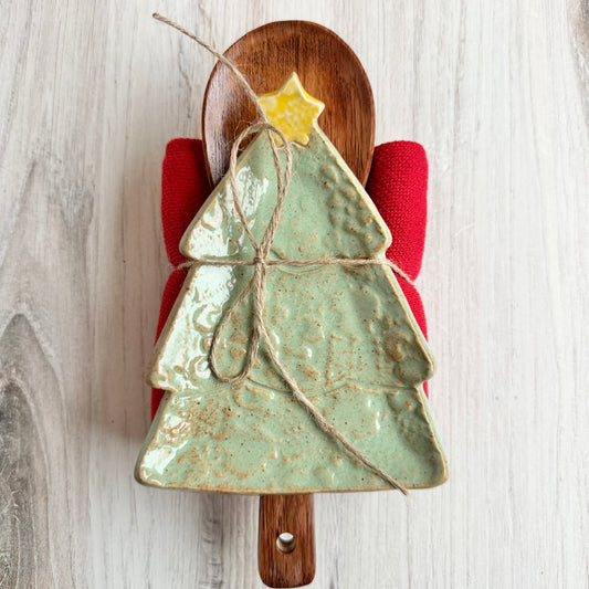Christmas tree spoon rest bundle