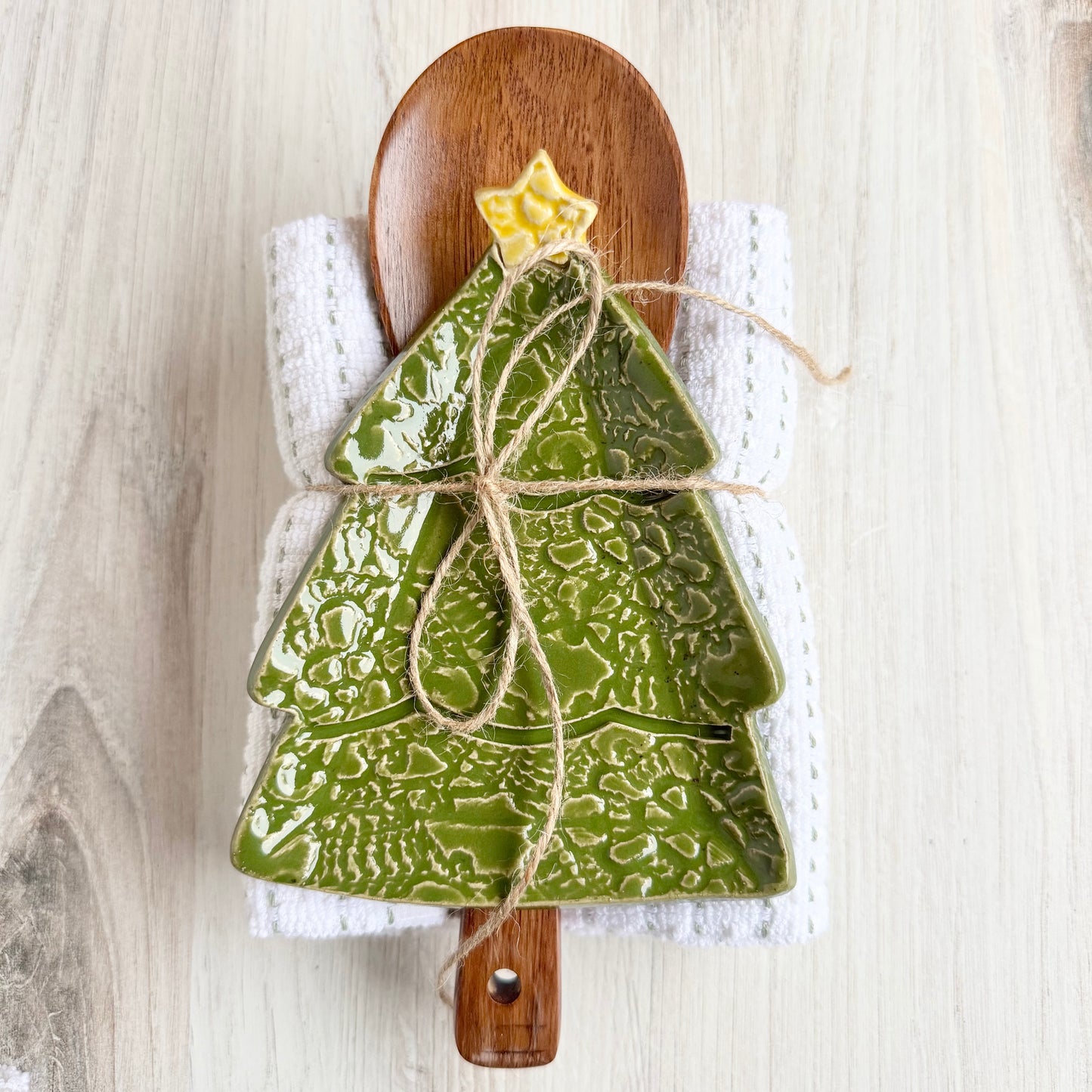 Christmas tree spoon rest bundle