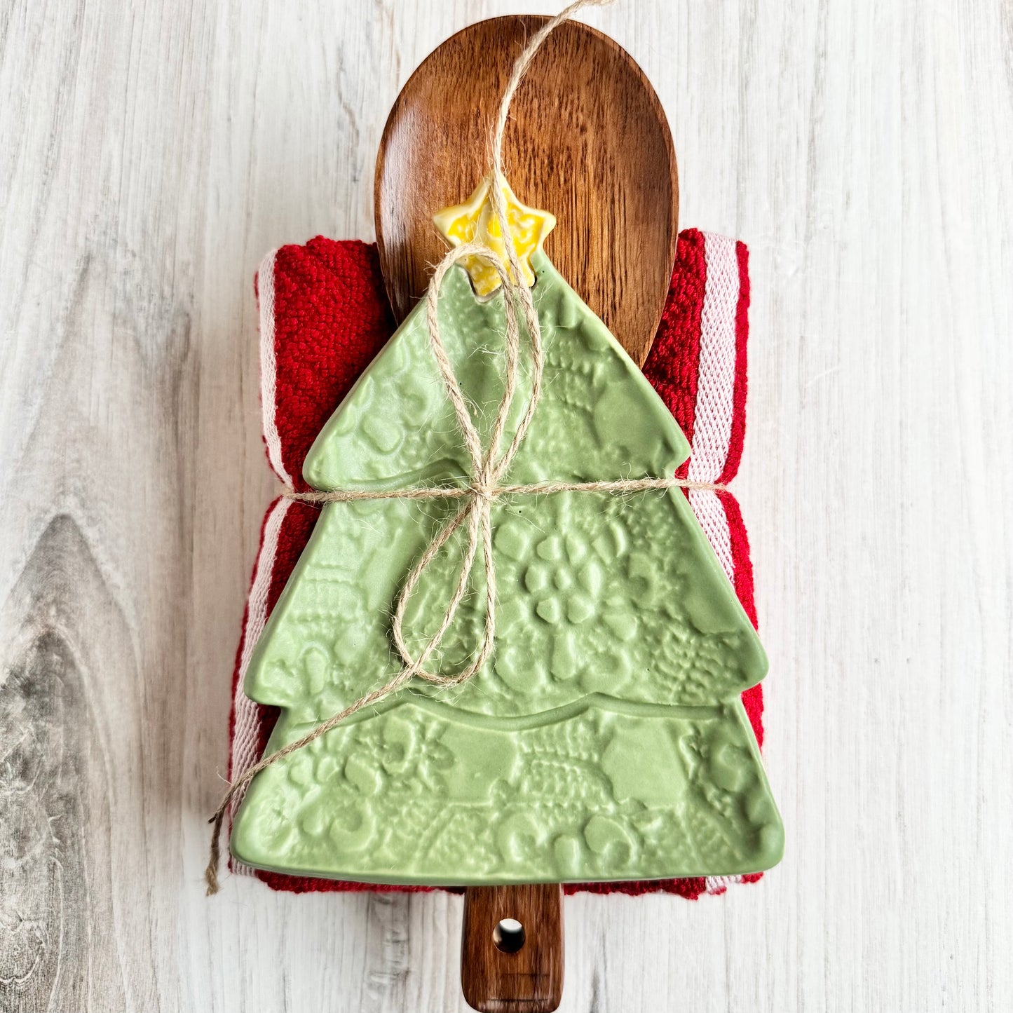 Christmas tree spoon rest bundle