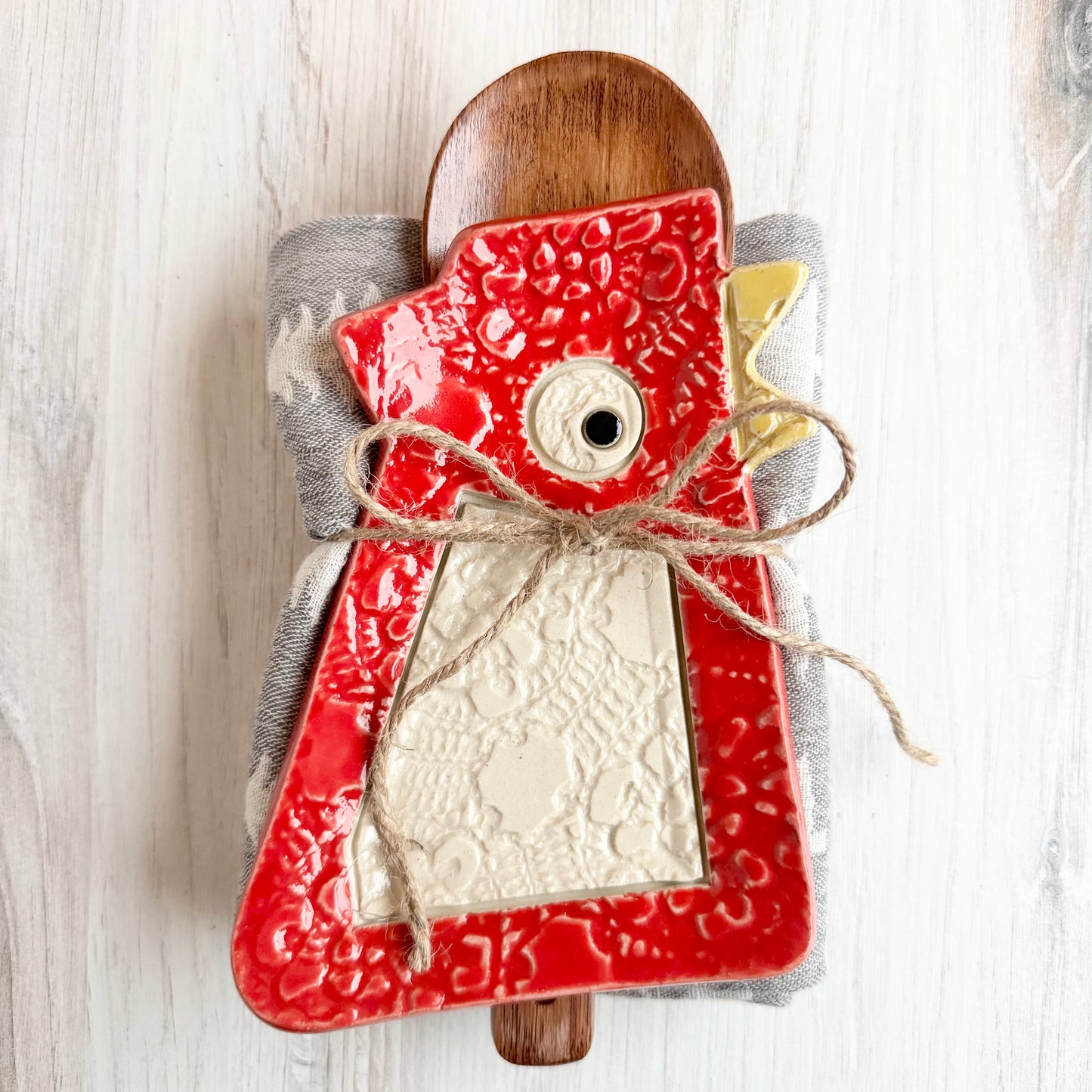 Marietta Big Chicken spoon rest bundle