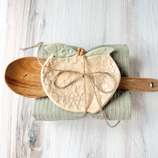 Peach spoon rest bundle