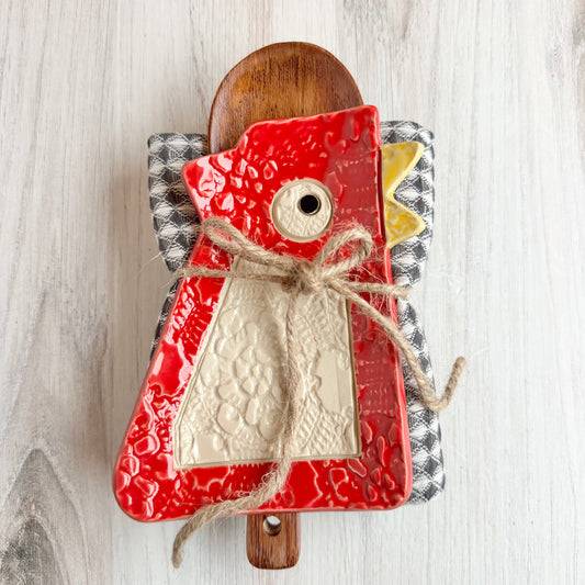 Marietta Big Chicken spoon rest bundle
