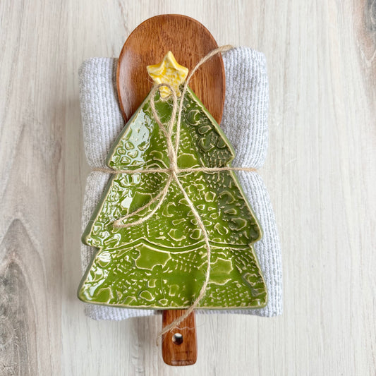 Christmas tree spoon rest bundle