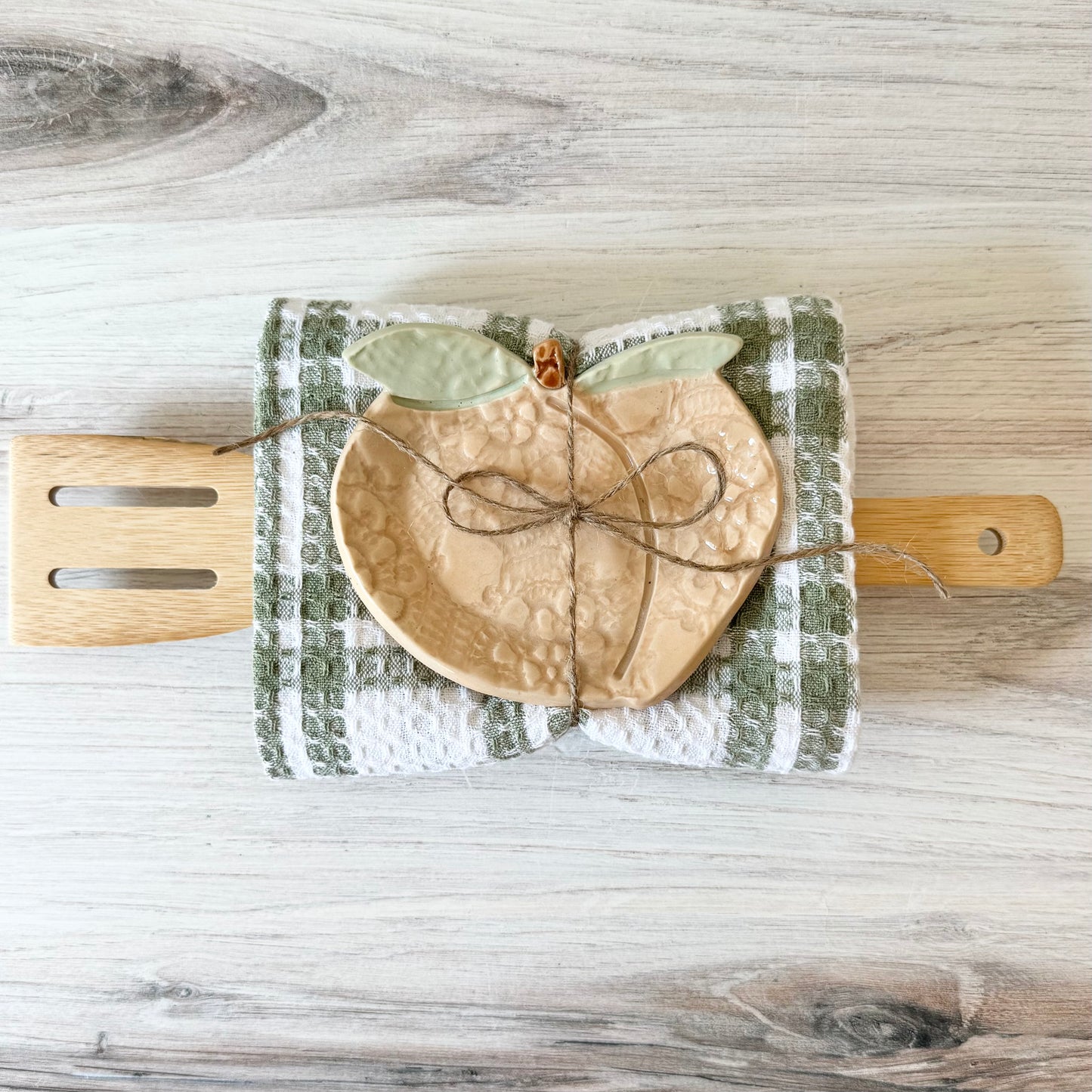 Peach spoon rest bundle