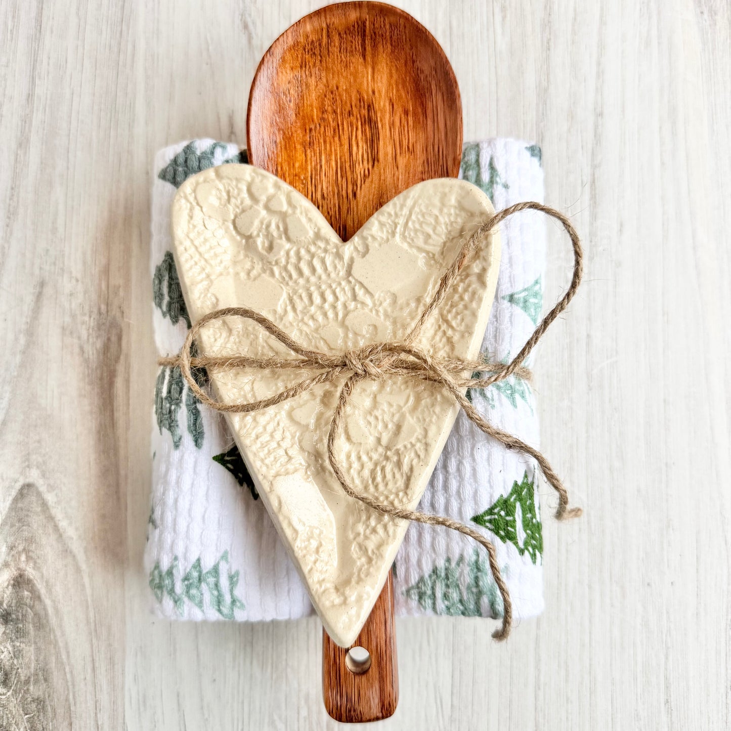 Heart spoon rest bundle
