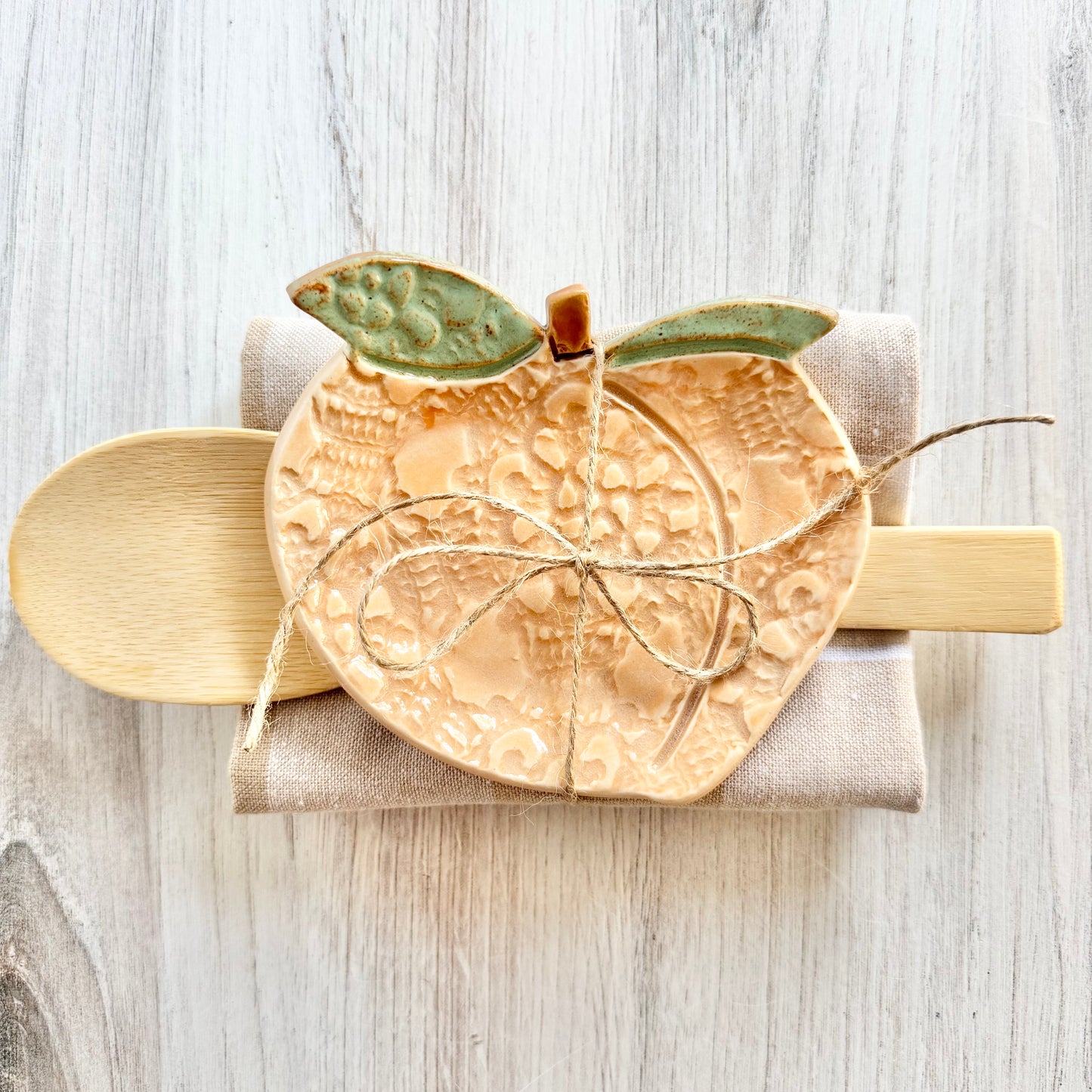Peach spoon rest bundle