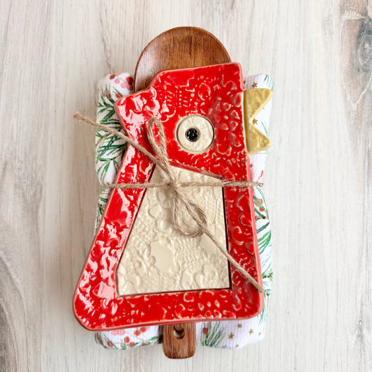 Marietta Big Chicken spoon rest bundle