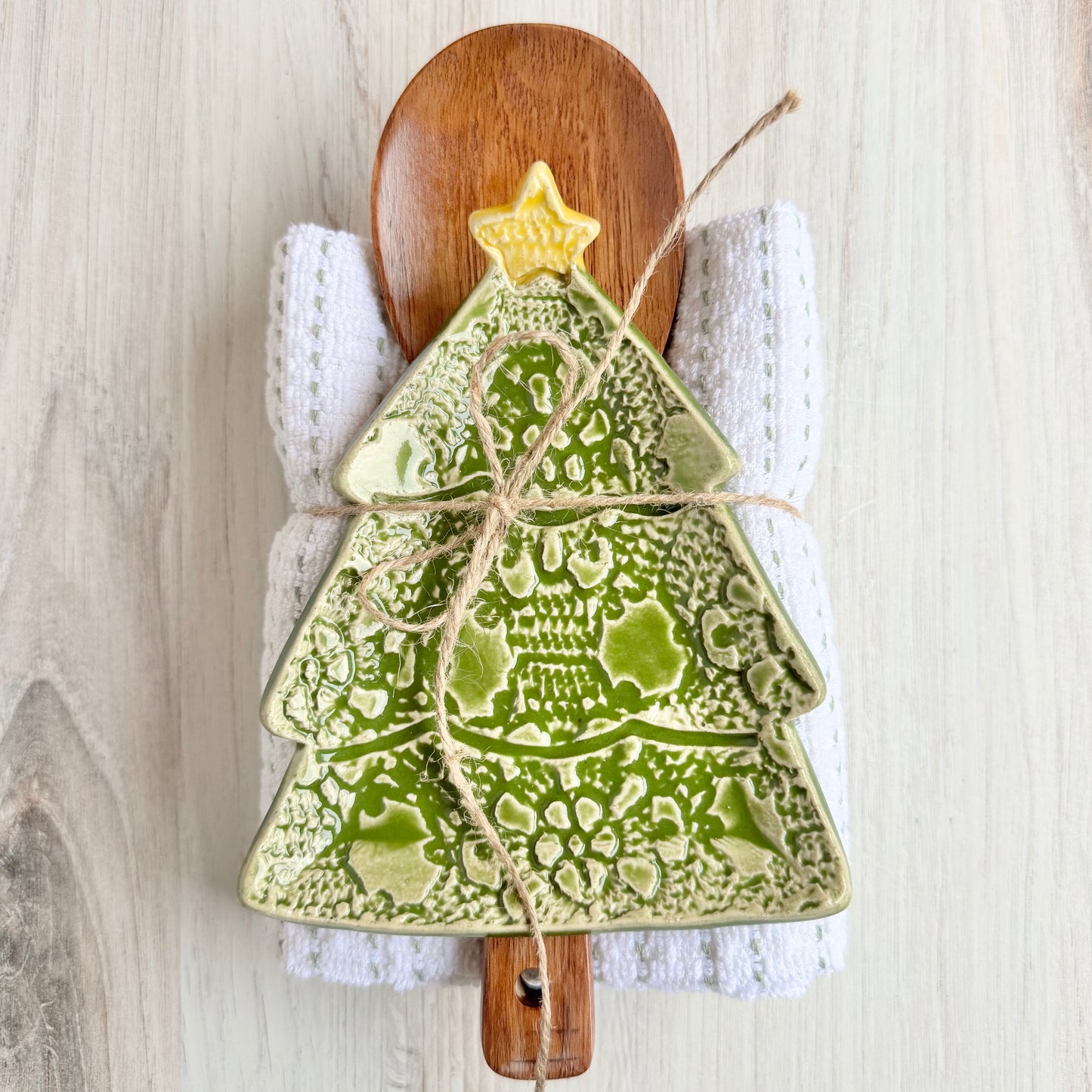 Christmas tree spoon rest bundle