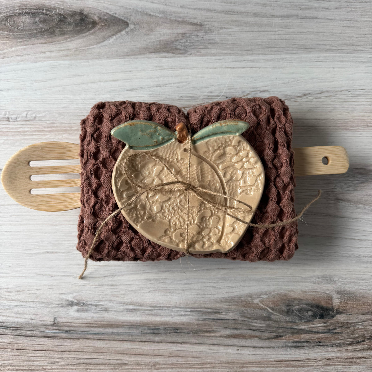 Peach spoon rest bundle