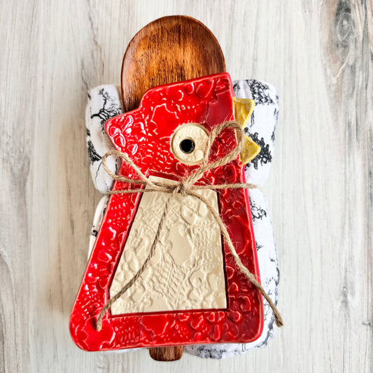 Marietta Big Chicken spoon rest bundle