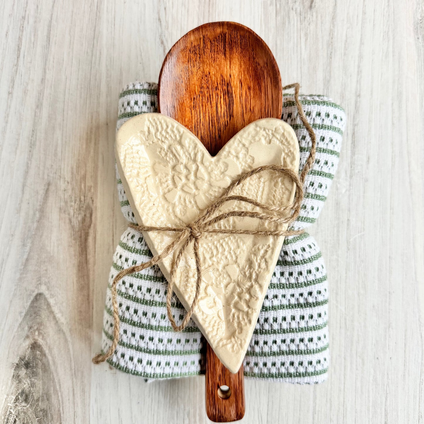 Heart spoon rest bundle